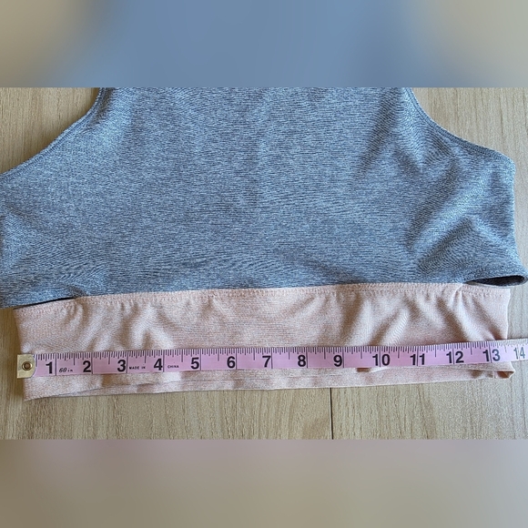 Outdoor Voices bra top, light blue and pink, size M - Picture 7 of 9